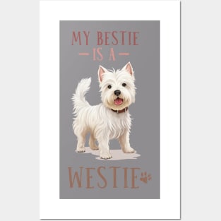 Westie Posters and Art